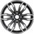17x8 | 4x100/108 / 4x100/114.3 | FC1354 - Gloss Black Machined Face