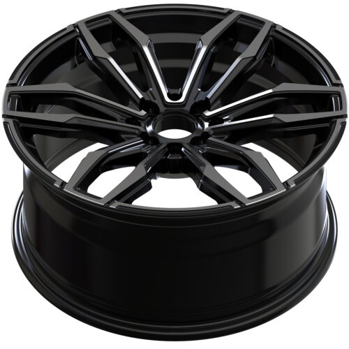 17x8 | 4x100/108 / 4x100/114.3 | FC1354 - Gloss Black Machined Face