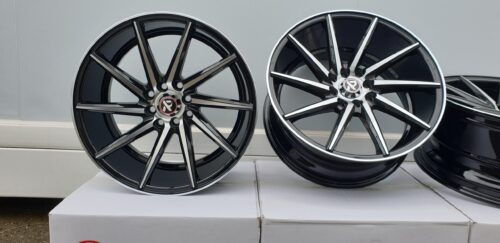 17x8 | 4x100/108 / 4x100/114.3 | FC1058 - Gloss Black Machined Face