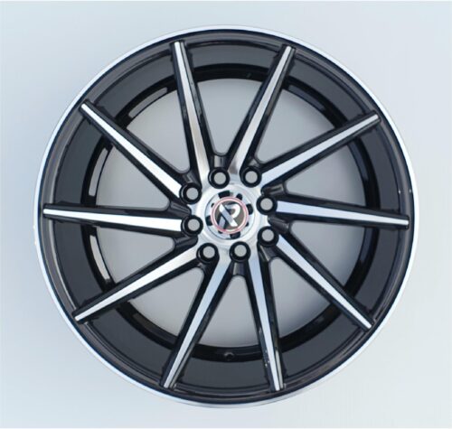 17x8 | 4x100/108 / 4x100/114.3 | FC1058 - Gloss Black Machined Face