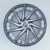 17x7 | 4x100/108 / 4x100/114.3 | FC1284 - Gloss Black Machined Face Silver Inside