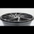 17x7 | 4x100/108 / 4x100/114.3 | FC1284 - Gloss Black Machined Face Silver Inside