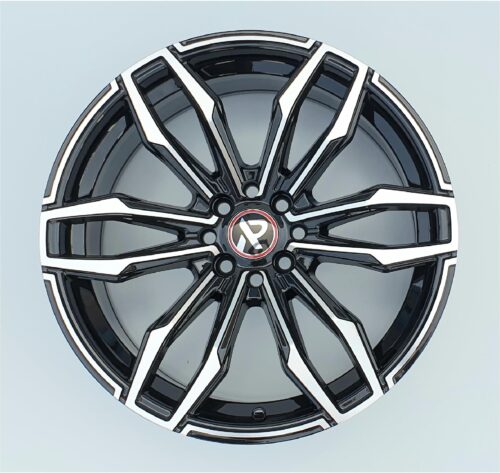 17x8 | 4x100/108 / 4x100/114.3 | FC1354 - Gloss Black Machined Face