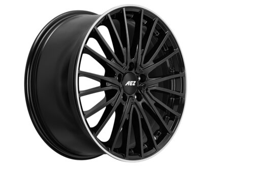 19x9 | 5x112 | Berlin Black - Gloss Black Polished Lip