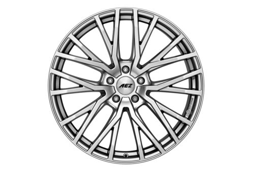 19x8.5 | 5x108 / 5x112 / 5x120 | Panama High Gloss - Silver