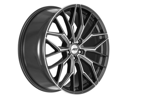 21x9 | 5x108 / 5x112 / 5x120 | Porto Dark - Gunmetal Front Polished