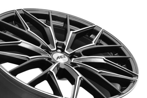 21x9 | 5x108 / 5x112 / 5x120 | Porto Dark - Gunmetal Front Polished