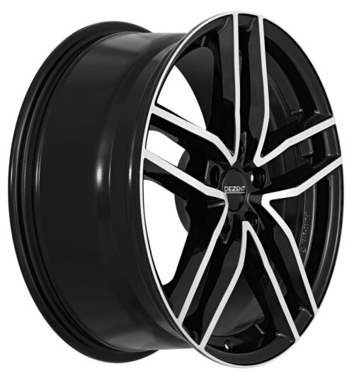 16x6.5 | 5x108 / 5x112 / 5x114.3 | TR Dark - Black Polished
