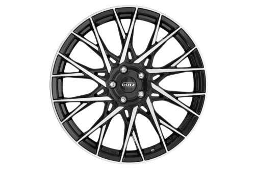 18x7.5 | 4x100 / 4x108 / 5x100 / 5x108 / 5x112 / 5x114.3 | Fuji Dark - Black Polished