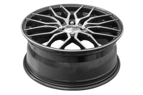 16x6.5 | 4x100 / 4x108 | LimeRock Dark -  Gunmetal Polished