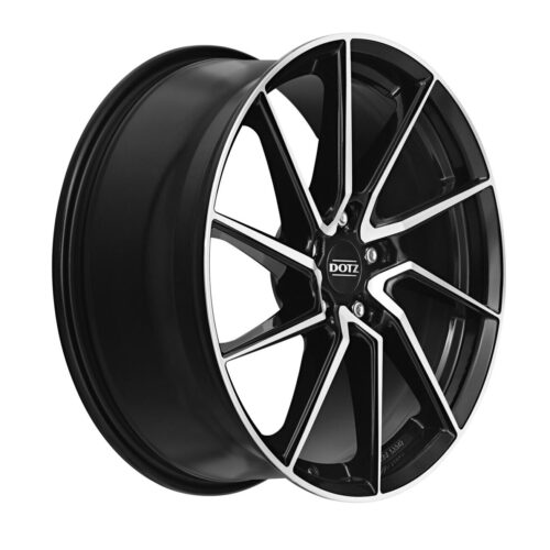 17x7.5 | 5x100 / 5x108 / 5x112 / 5x114.3 | Spa Dark - Black Polished