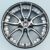 17x7 | 4x100/108 / 4x100/114.3 | FC009 - Gloss Black Machined Face Silver Inside