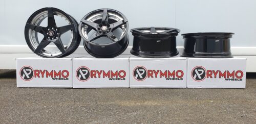 17x7.5 | 4x100/108 / 4x100/114.3 | FC1034 - Gloss Black Silver Inside