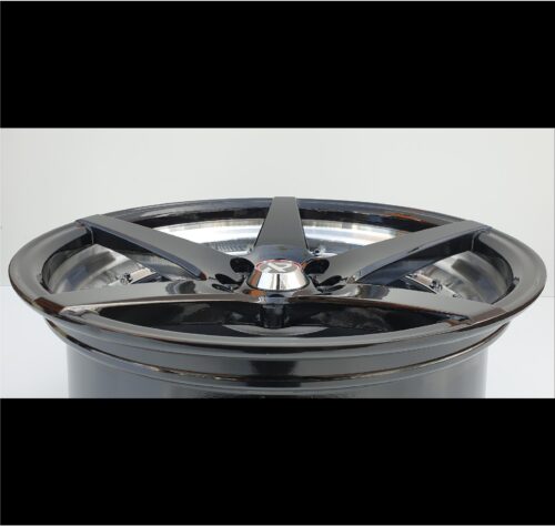 18x8 | 4x100/108 | FC1034 - Gloss Black Silver Inside