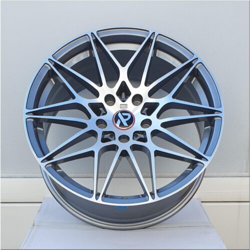 18x8 | 5x120 | FF23 - Ash Grey Machined Face