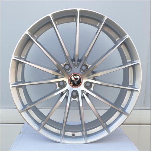 19x9.5 | 5x112 / 5x120 | FF26 - Silver Machined Face