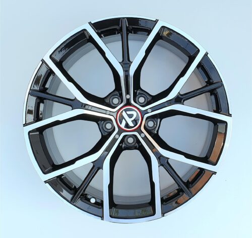19x8.5 | 5x120 | MF28 - Gloss Black Machined Face