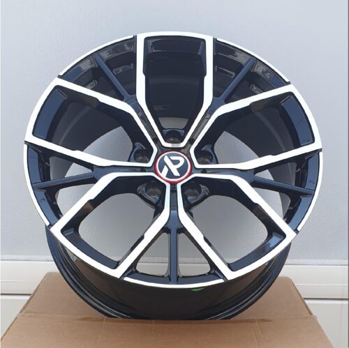 19x8.5 | 5x120 | MF28 - Gloss Black Machined Face