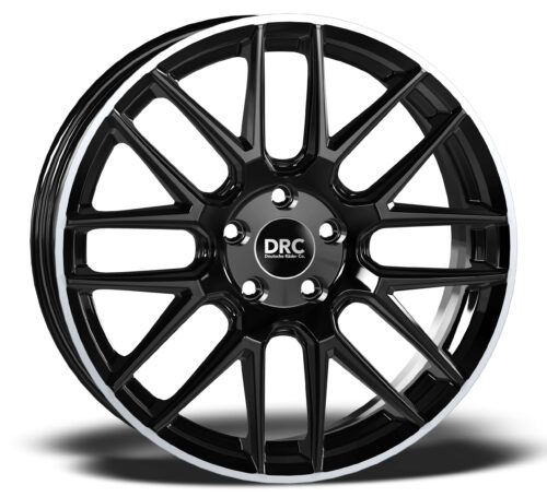 18x8 | 5x112 | Dynamo - Gloss Black / Polished Lip