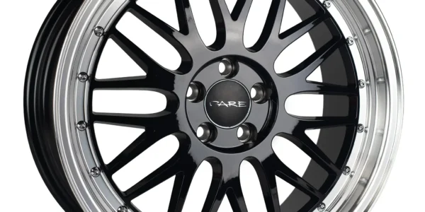 18x8 | 5x100 / 5x112 / 5x120 | SM - Black Polished Lip